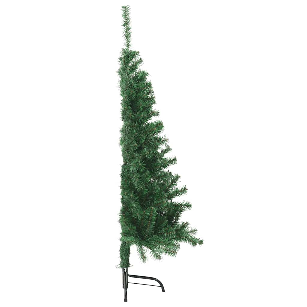 Artificial Half Christmas Tree with Stand Green 150 cm PVC