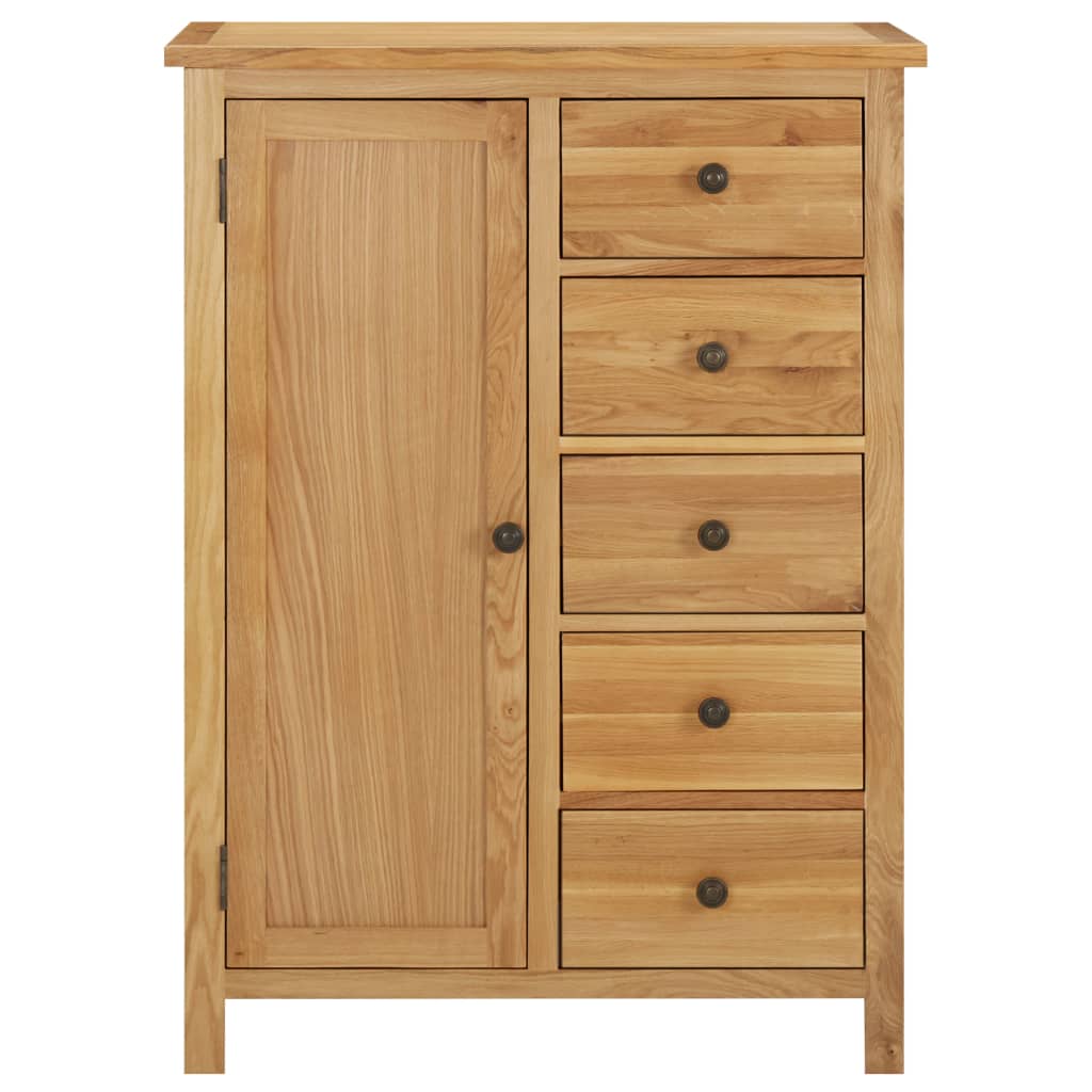 Wardrobe Solid Oak Wood