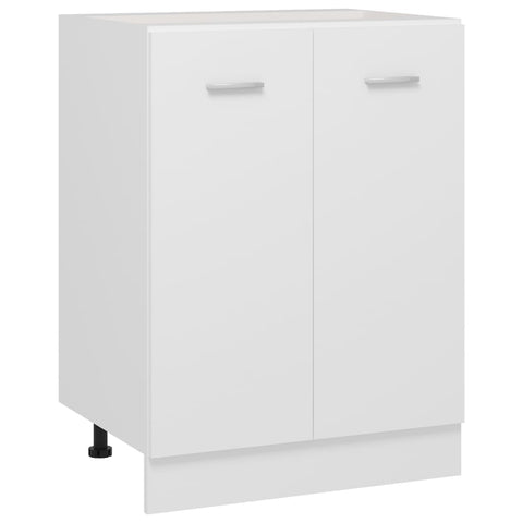 Bottom Cabinet White Engineered Wood