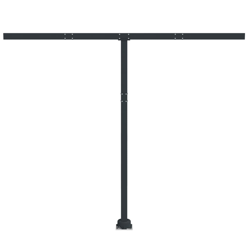 Awning Post Set - Anthracite Iron