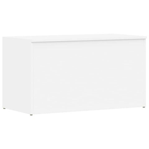 Storage Chest White Engineered Wood