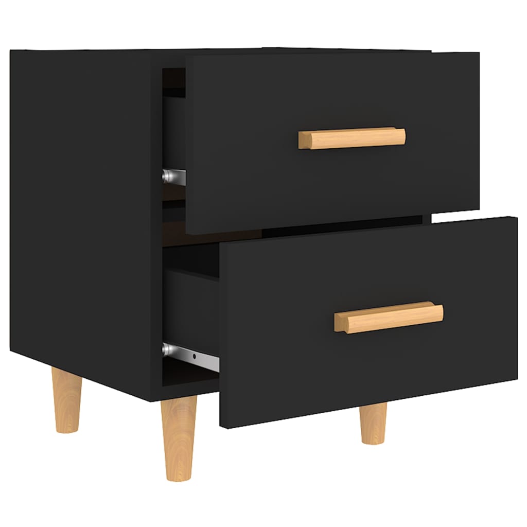 Bed Cabinet Black