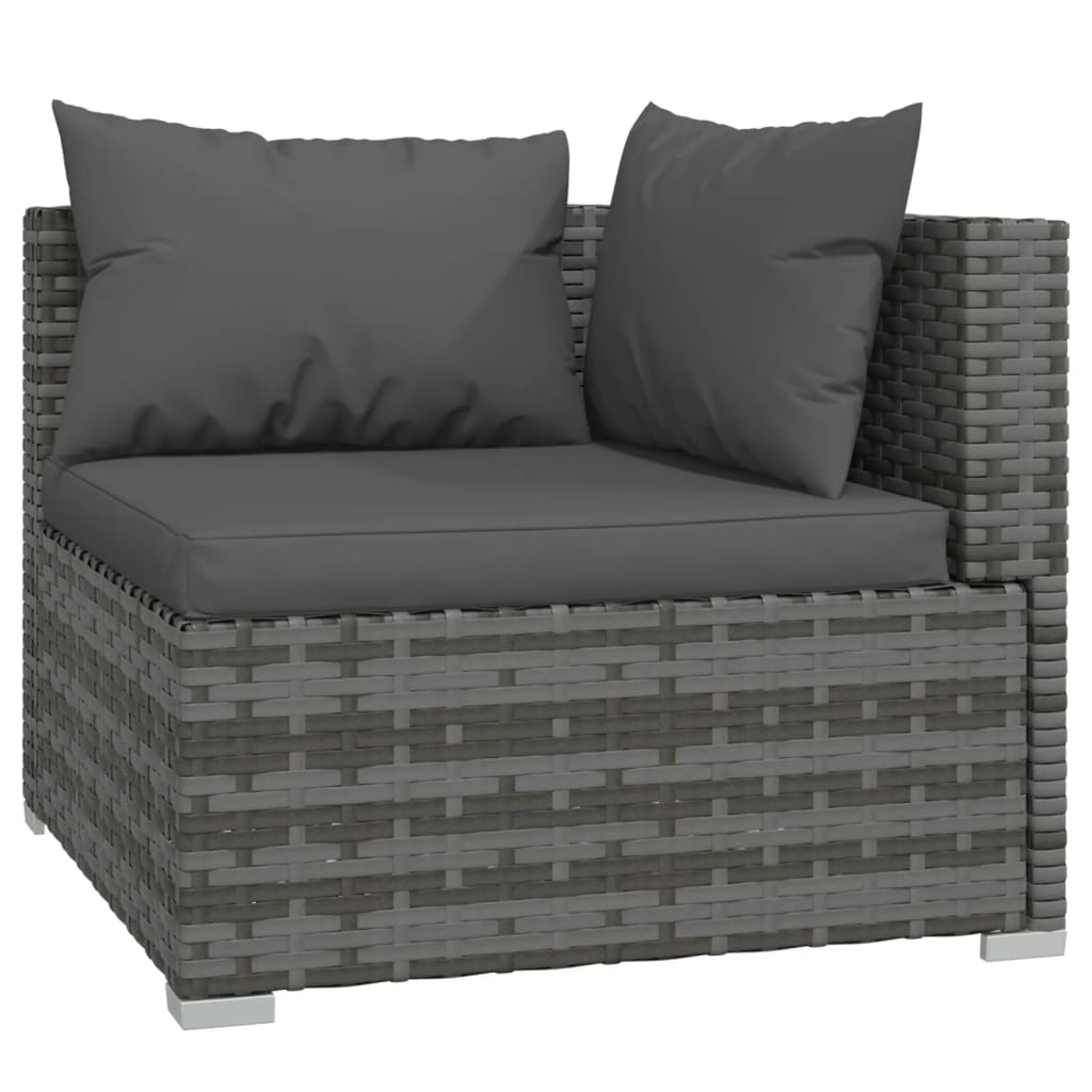 Pinewood Comfort : 4-Piece Garden Lounge Set with Plush Cushions