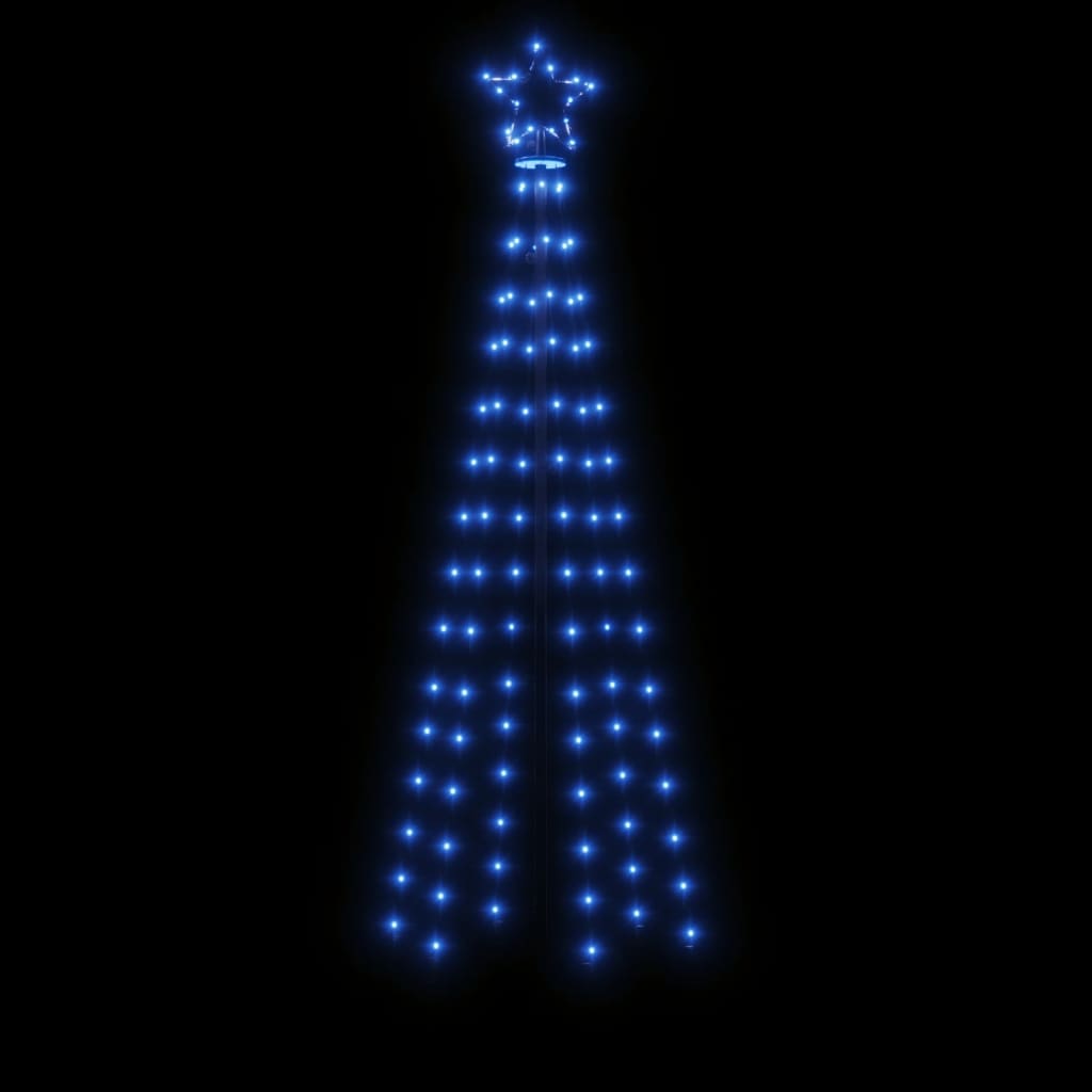 Christmas Tree with Spike Blue 108 LEDs