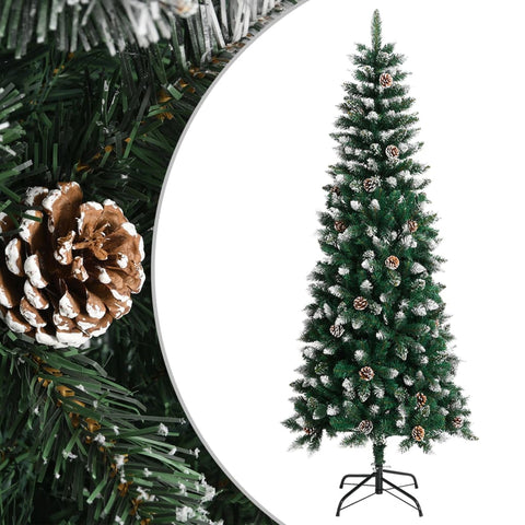 Artificial Christmas Tree with Stand Green 210 cm