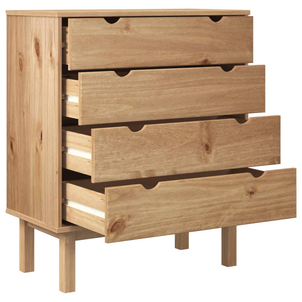 Drawer Cabinet OTTA Solid Wood Pine