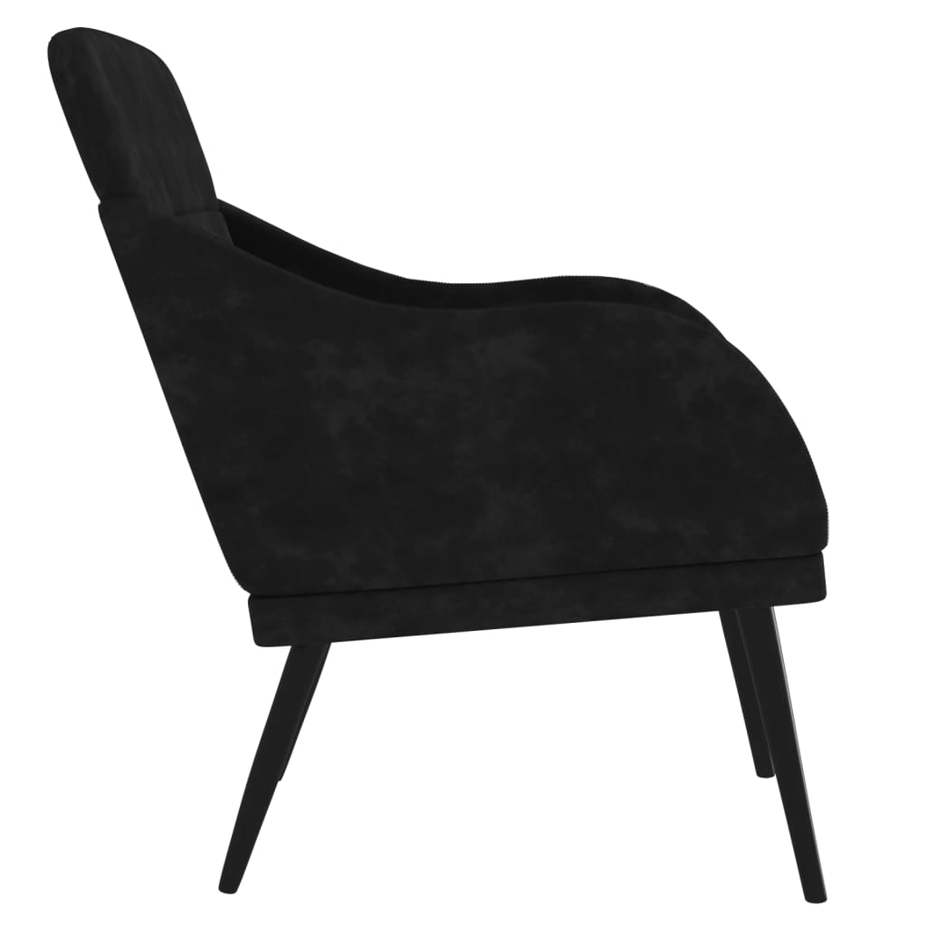 Armchair Black Velvet – Simple deals