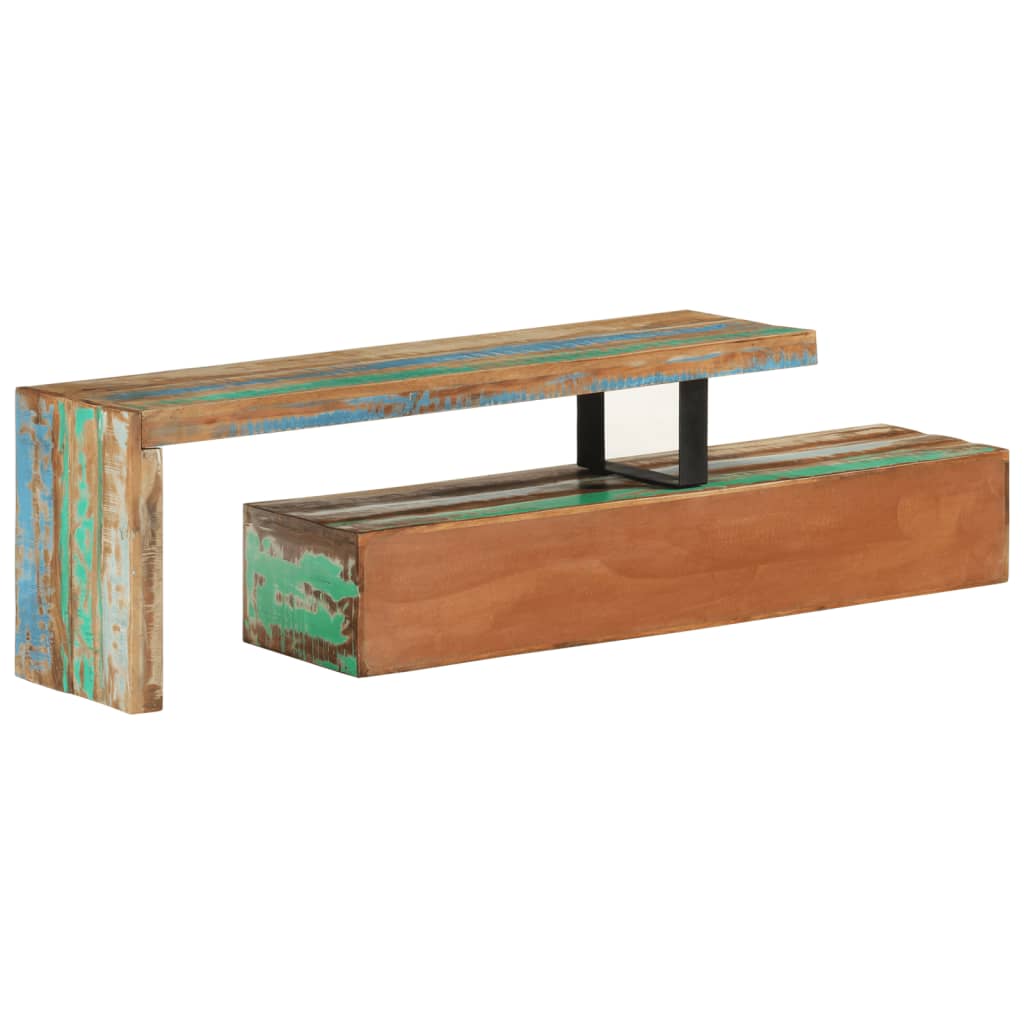 Rustic Revival: Reclaimed Wood TV Stand