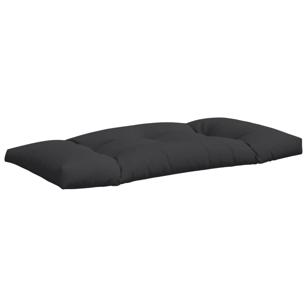 Pallet Cushions 2 pcs Black Fabric