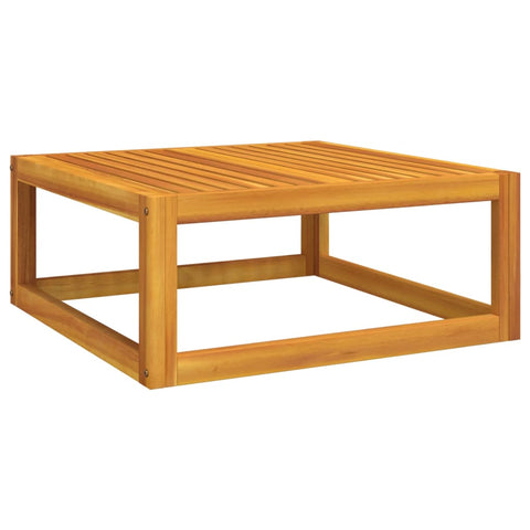 Acacia Wood Square Coffee Table