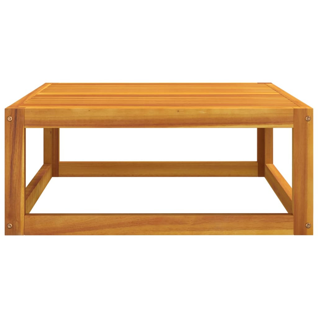 Acacia Wood Square Coffee Table