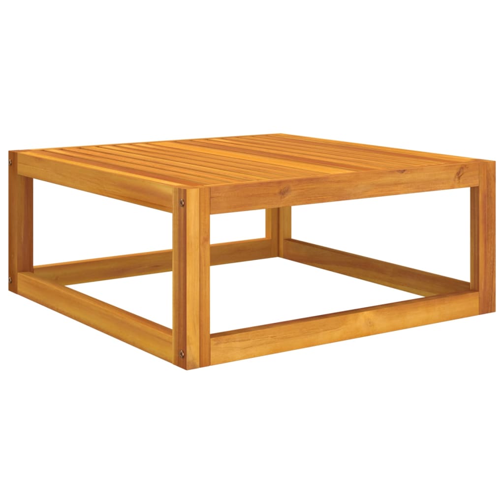 Acacia Wood Square Coffee Table