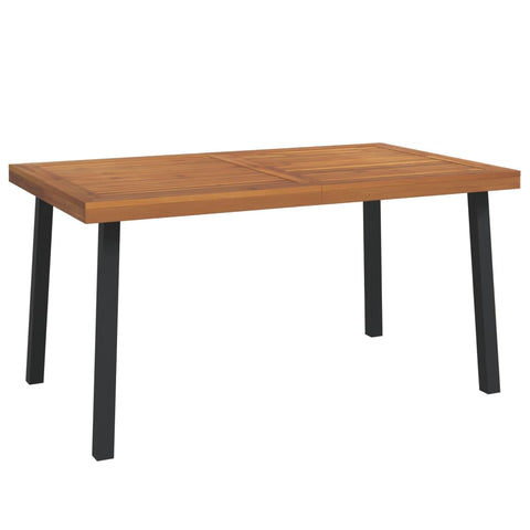 Elevate Your Outdoors: Solid Wood Acacia Garden Table