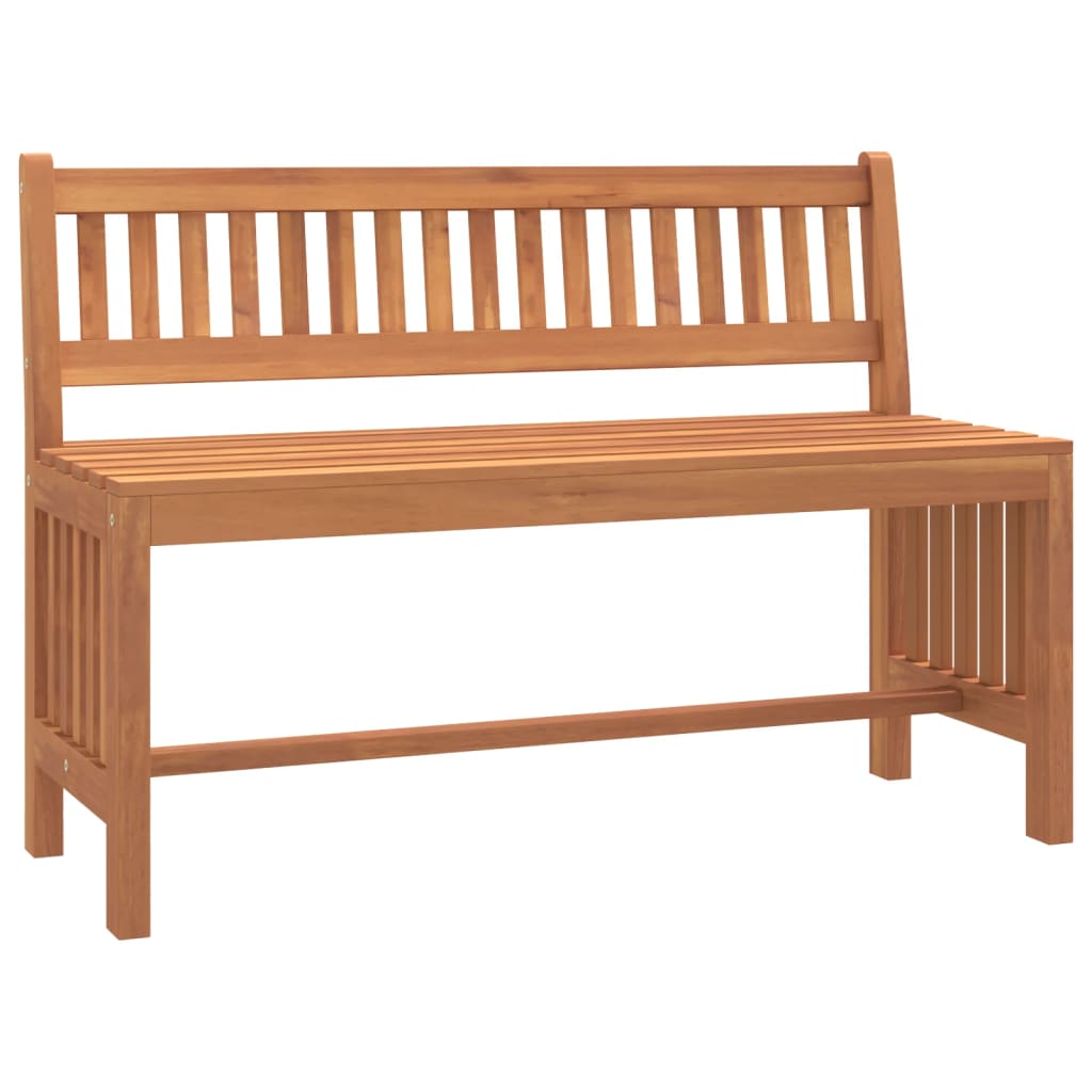 Nature's Retreat: Solid Wood Eucalyptus Garden Bench