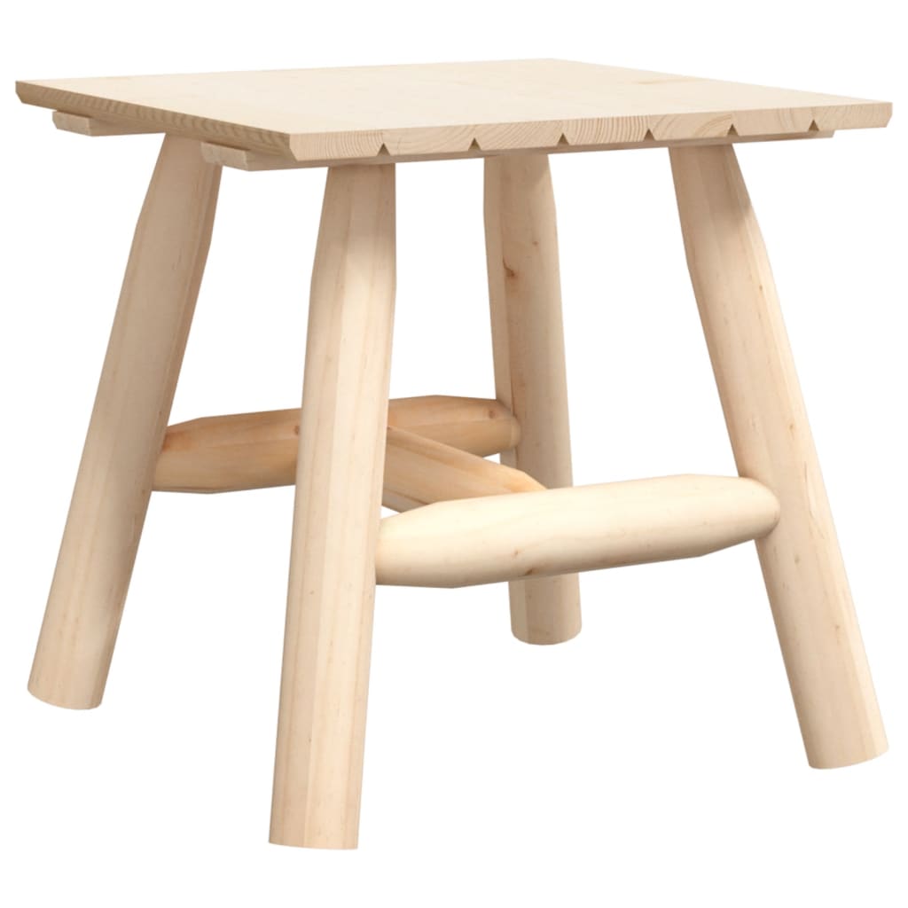 Spruce Wood Side Table