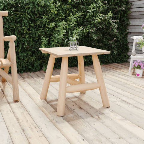 Spruce Wood Side Table