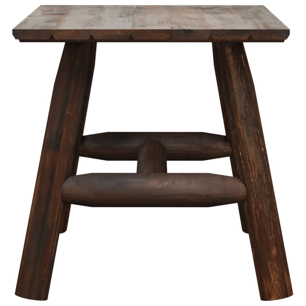 Elegant Spruce Wood Side Table