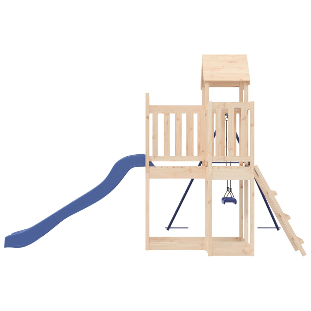 Pine Wood Playland: Slide, Swing, and Soar