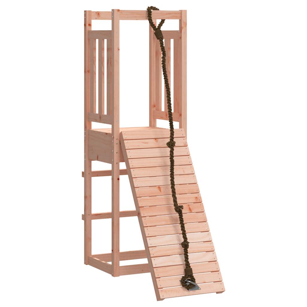 Woodland Adventure: Climbing Wall Playhouse