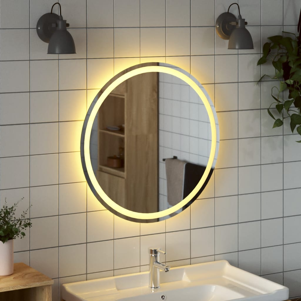 Round LED Bathroom Mirror