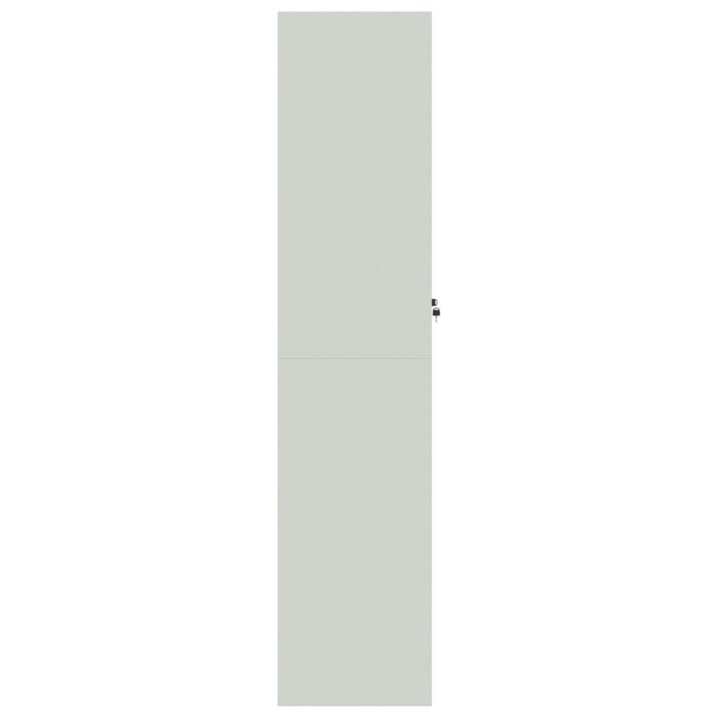 File Cabinet Light Grey Steel