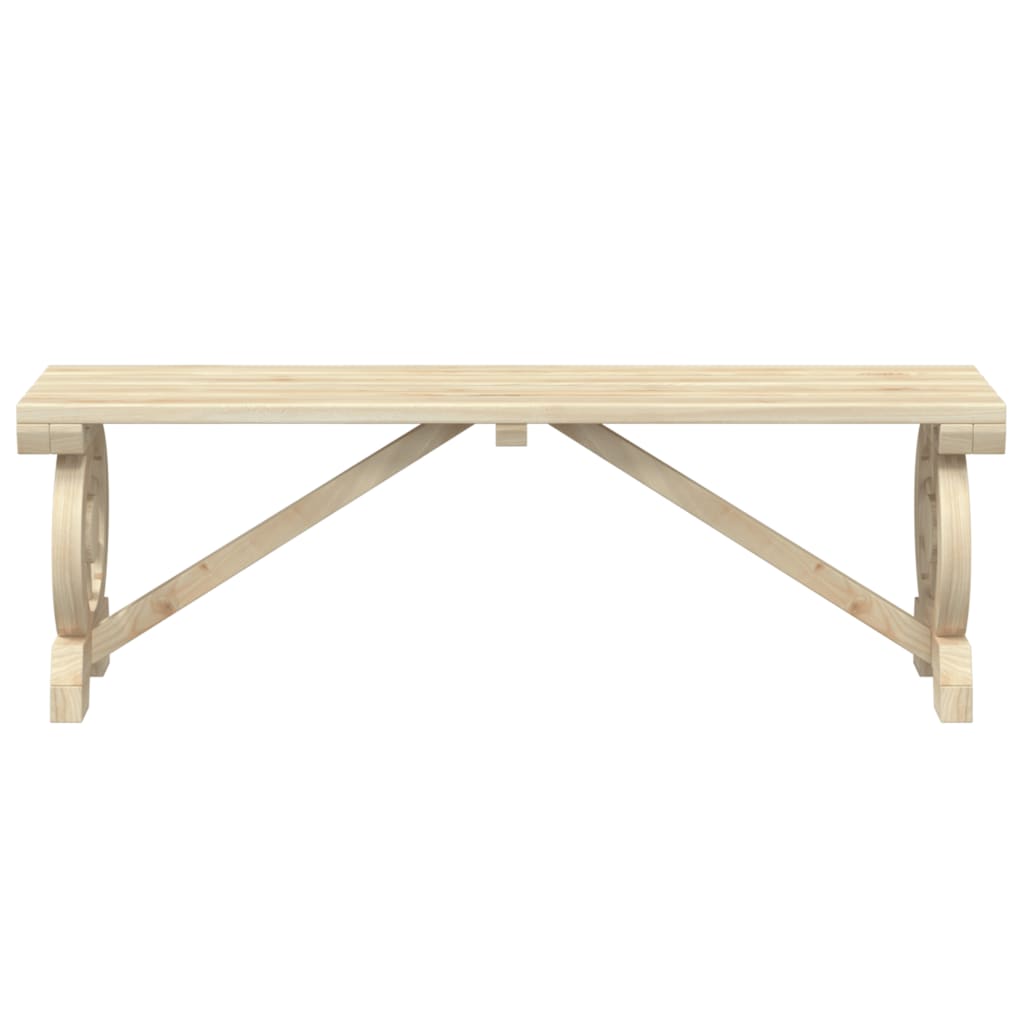 Garden Bench 115 cm Solid Wood