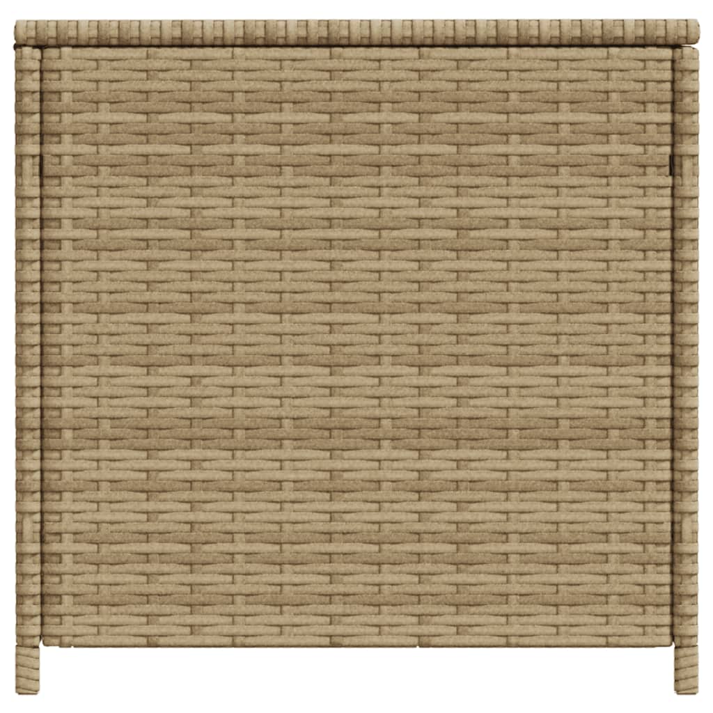 Garden Storage Box Mix Beige 469L Poly Rattan