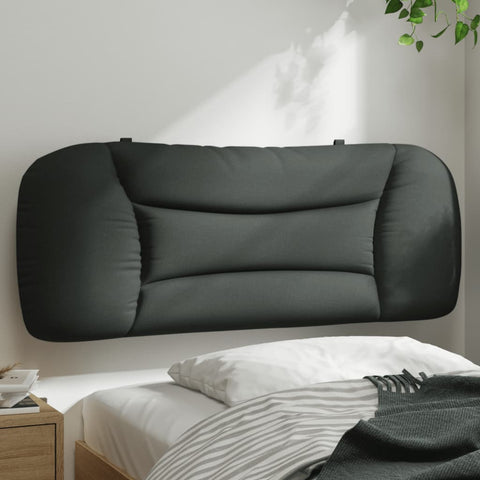 Headboard Cushion Dark Grey Fabric