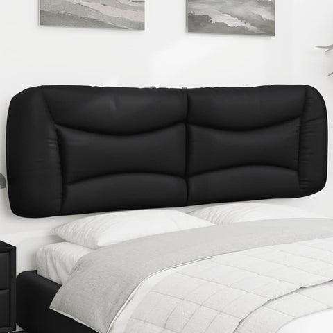 Headboard Cushion Black 153 cm