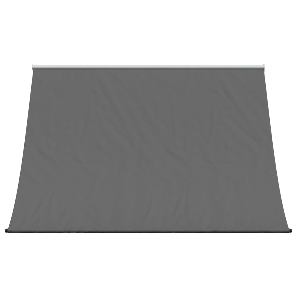 Retractable Awning Anthracite - Fabric and Steel