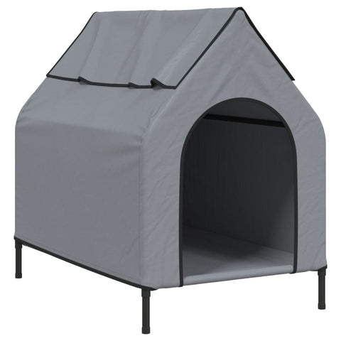 Dog House Anthracite Oxford Fabric and Steel