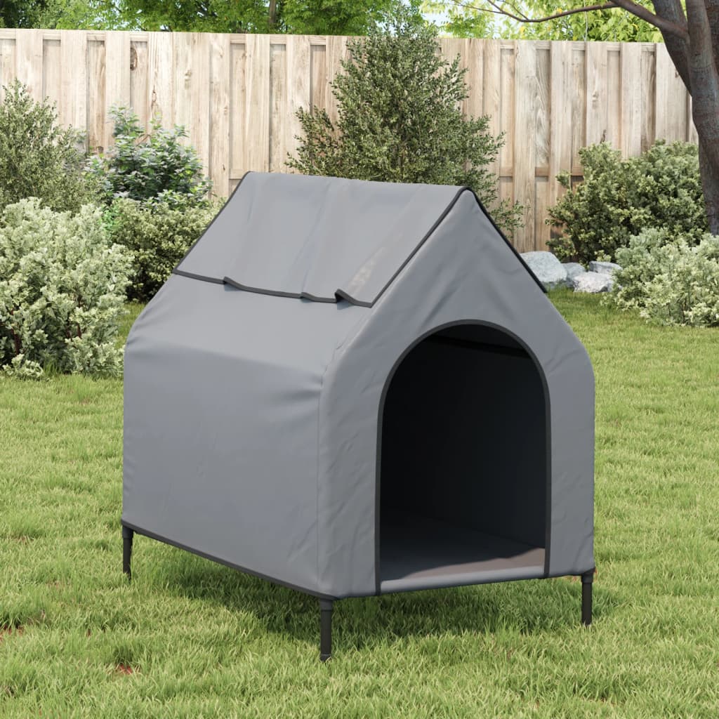 Dog House Anthracite Oxford Fabric and Steel