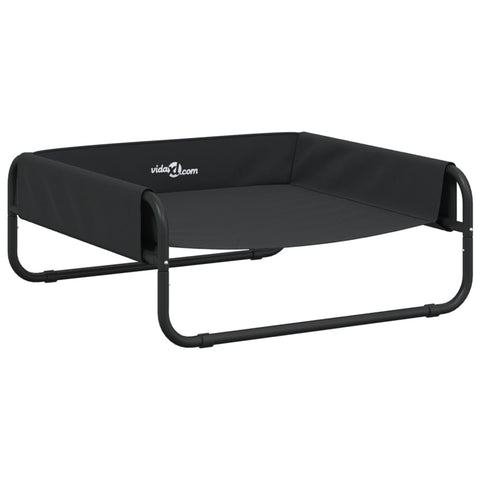 Dog Bed Anthracite Oxford Fabric and Steel