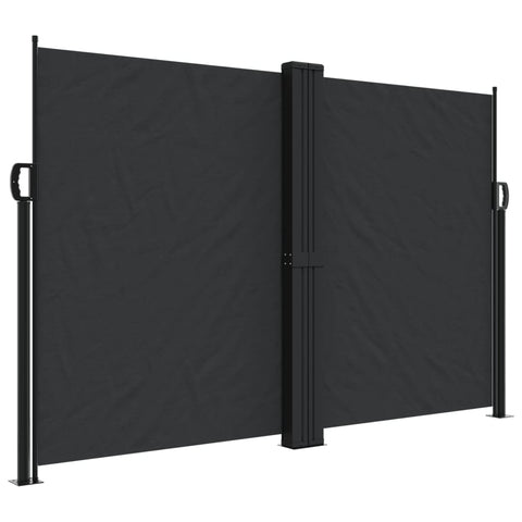 Retractable Side Awning - Black