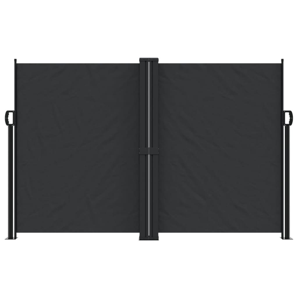 Retractable Side Awning - Black