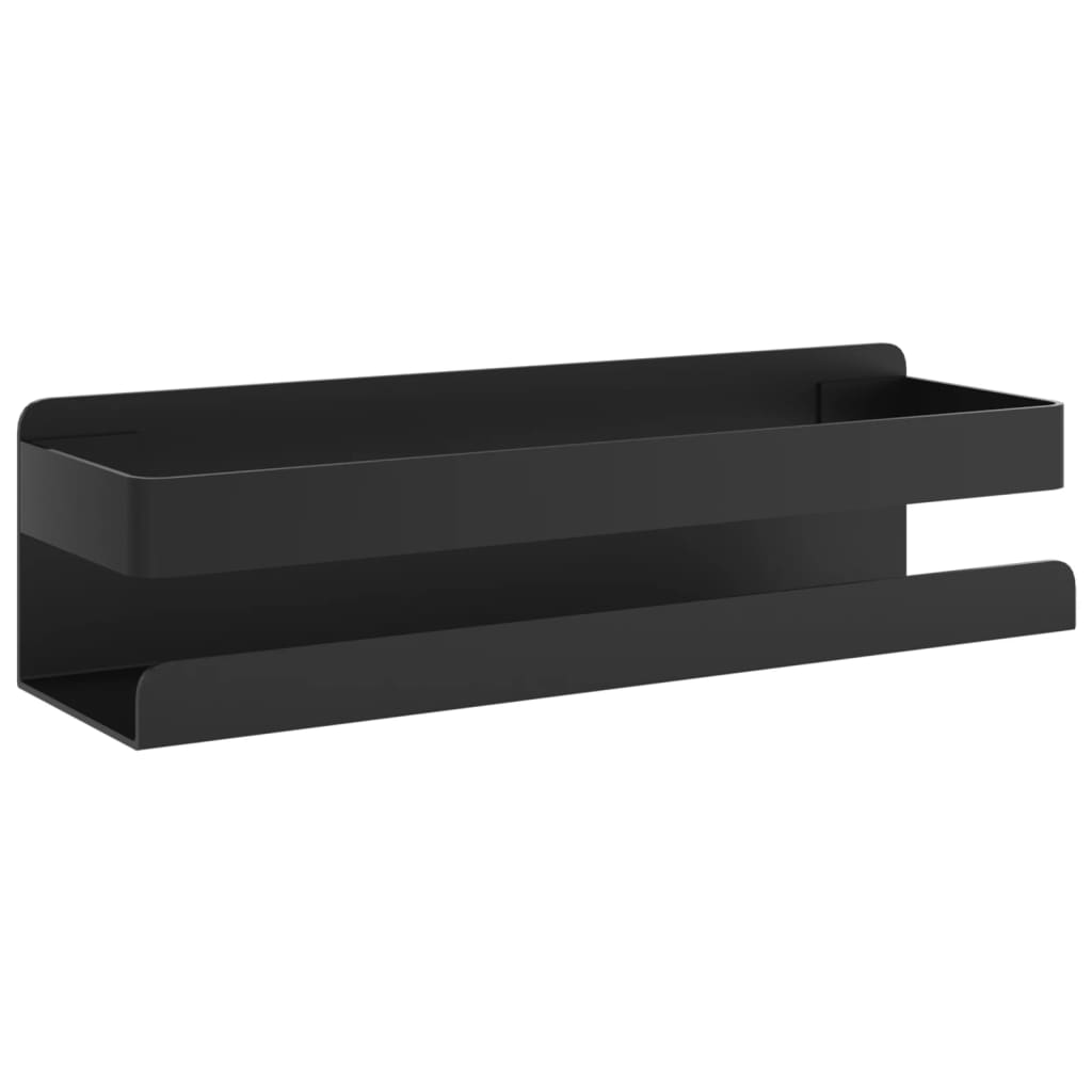 Shower Shelf Matt Black Brushed 304