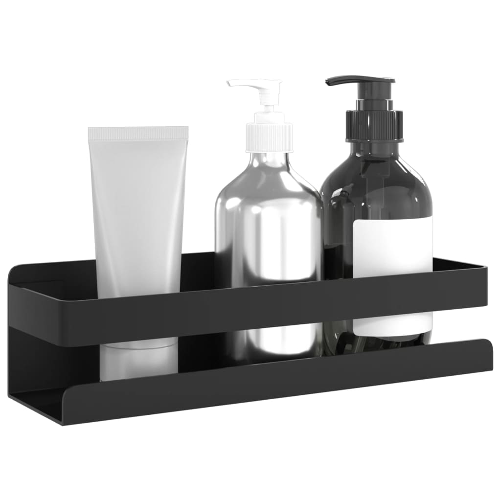 Shower Shelf Matt Black Brushed 304