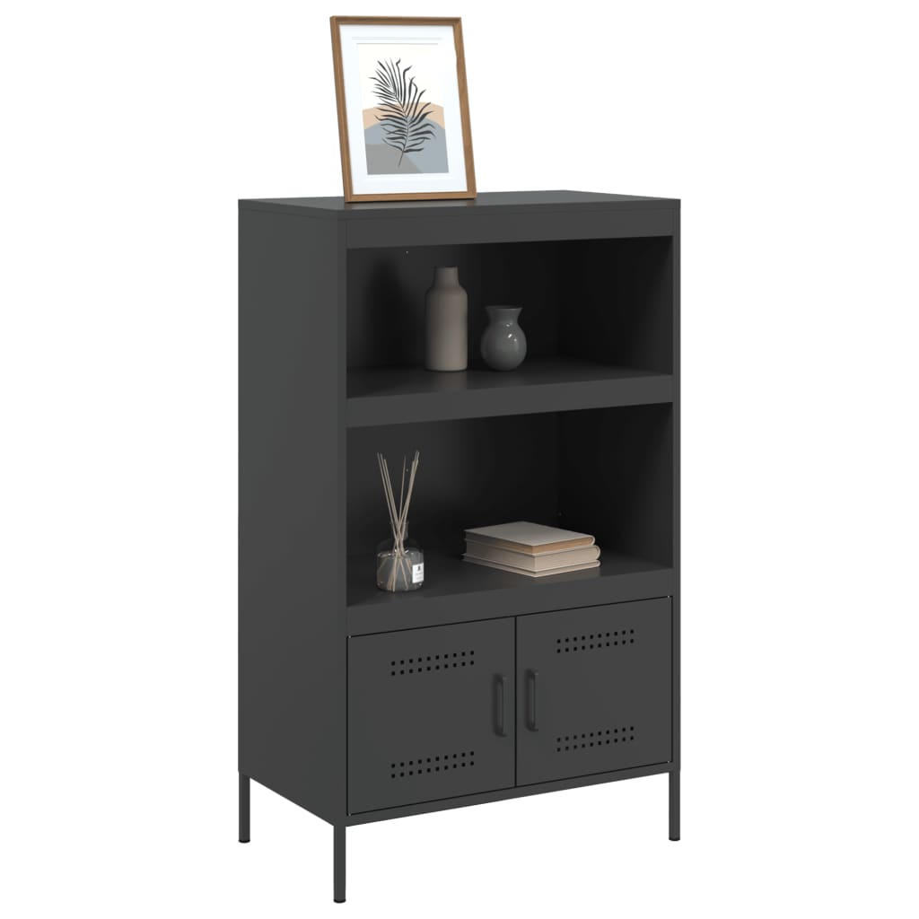 Highboard Black - Steel