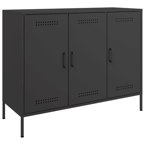 Sideboard Black Cold-rolled Steel