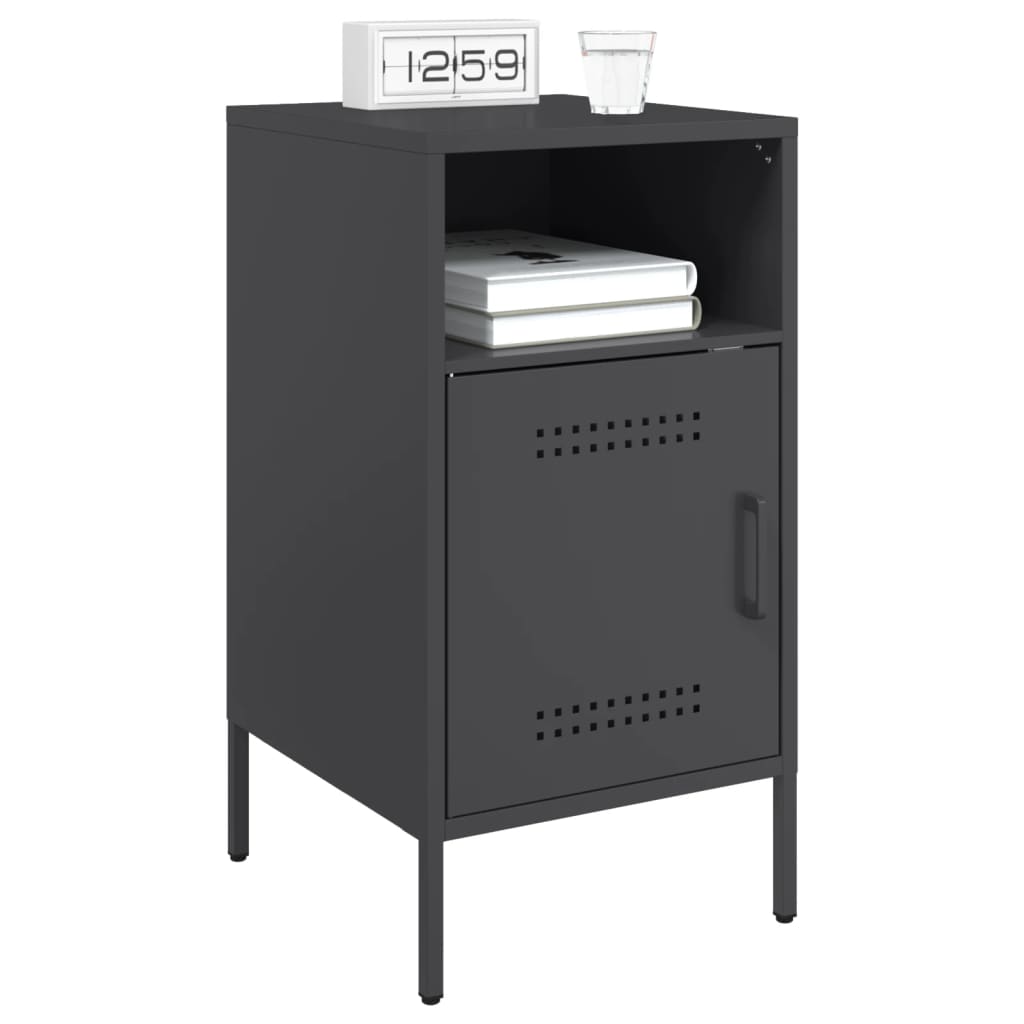 Bedside Cabinets 2 pcs Cold-rolled Steel