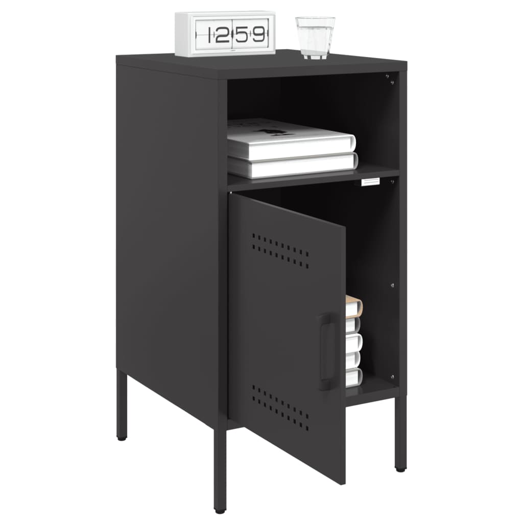 Bedside Cabinets 2 pcs Cold-rolled Steel