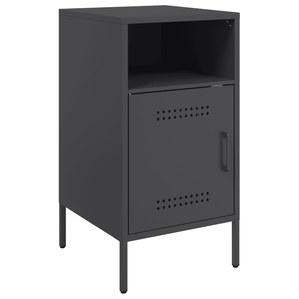 Bedside Cabinets 2 pcs Cold-rolled Steel