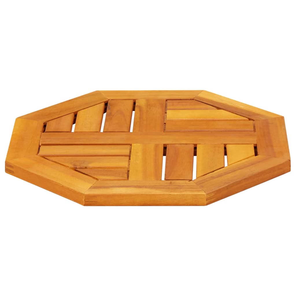 Table Top Replacement Board Furniture Desktop Octagonal-Solid Wood Acacia