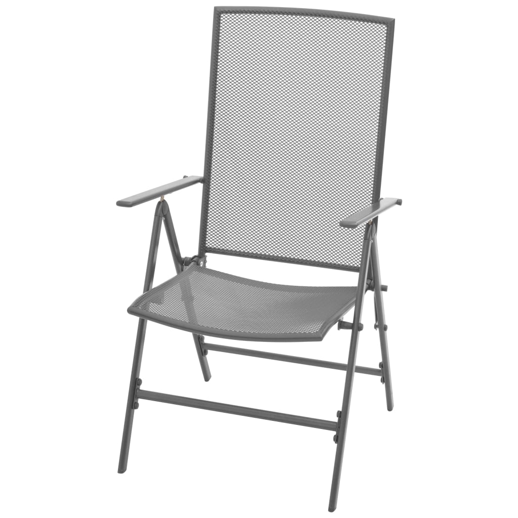 Reclining Garden Chair Set 3 Piece