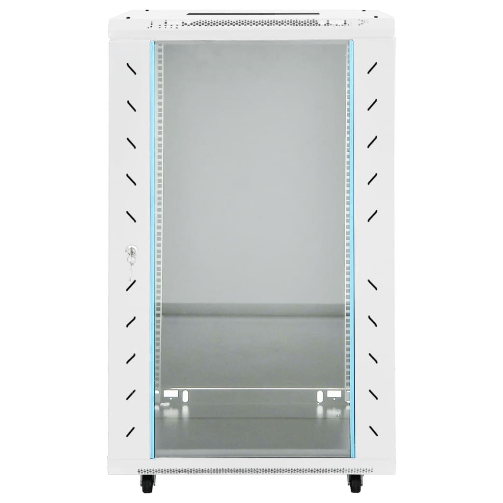 Durable 18U Network Cabinet 19 IP20 Grey for Organized Network