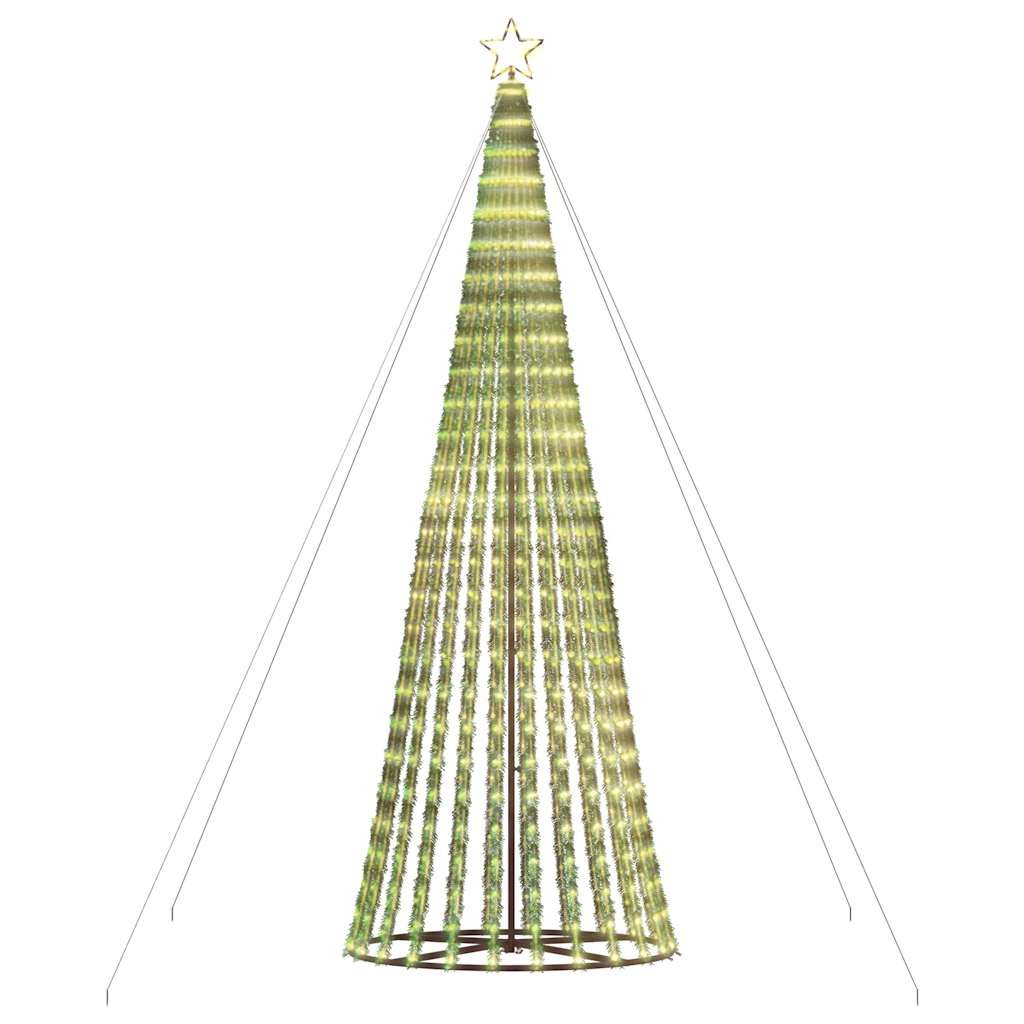 Christmas Tree Light Cone 1028 LEDs Warm White 400 cm