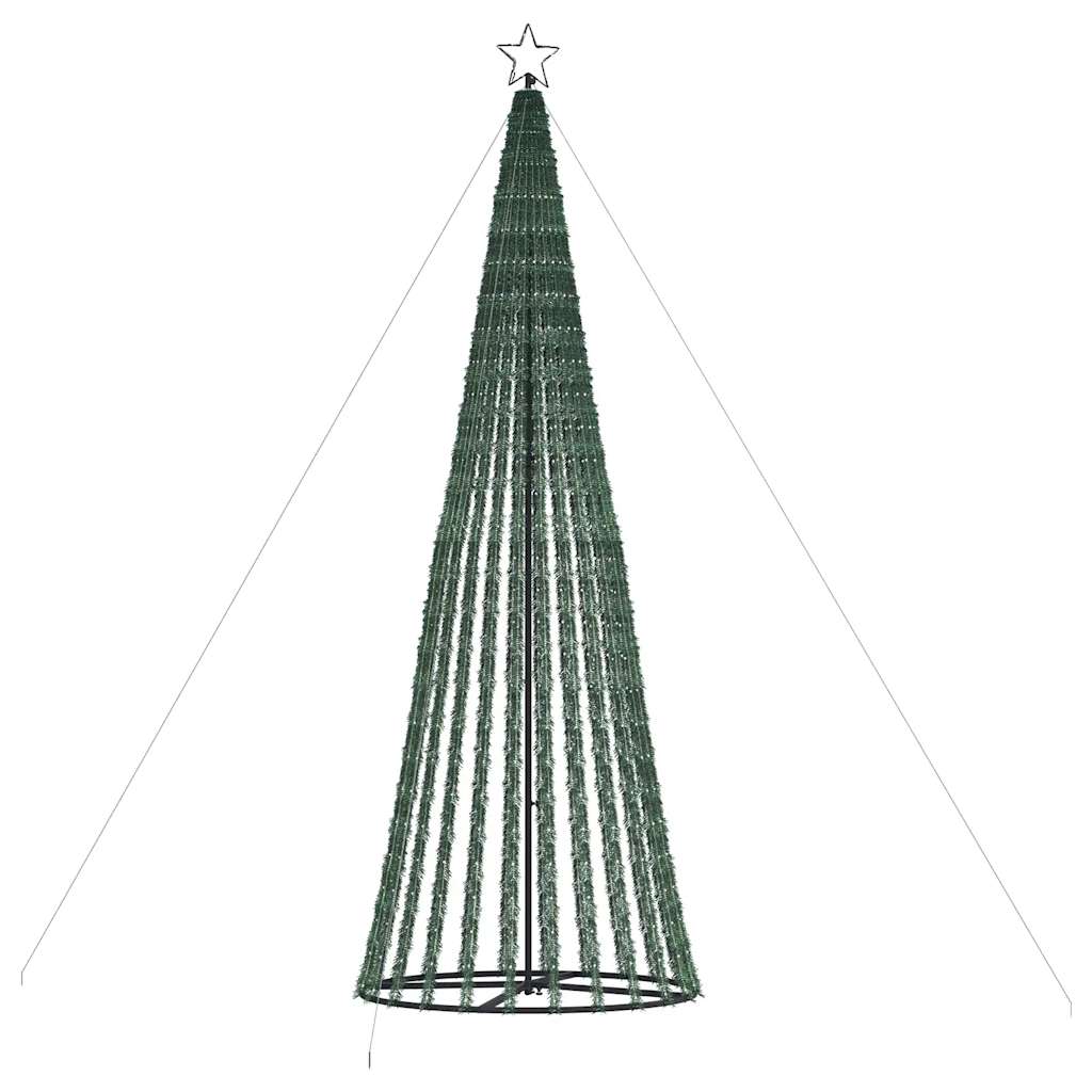 Christmas Tree Light Cone 1028 LEDs Warm White 400 cm