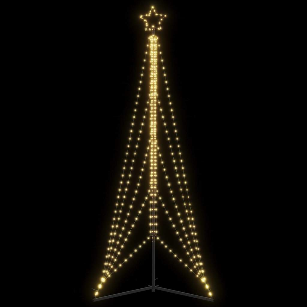 Christmas Tree Light 525 LEDs  White 302 cm