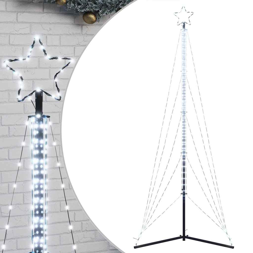 Christmas Tree Light 525 LEDs  White 302 cm