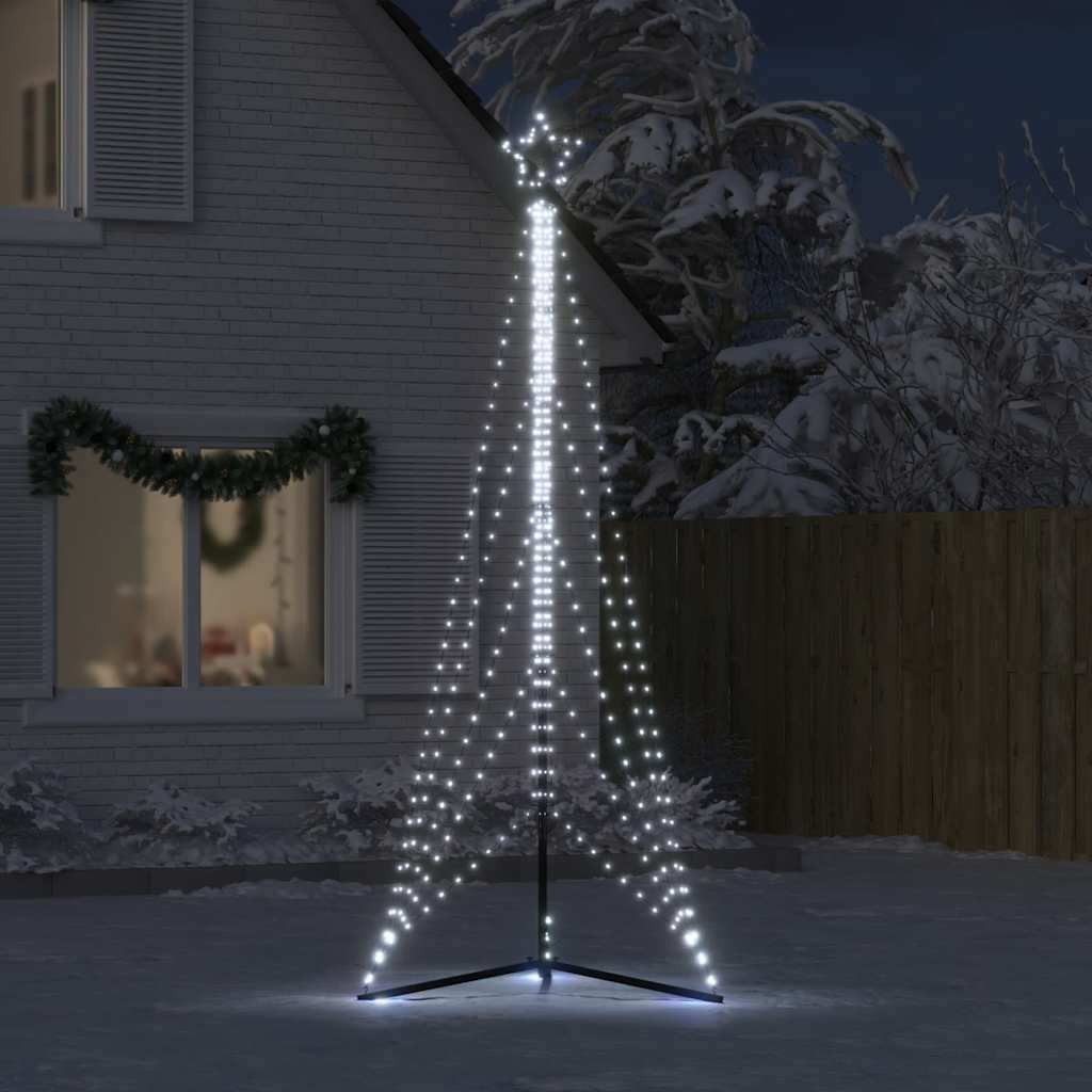 Christmas Tree Light 525 LEDs  White 302 cm